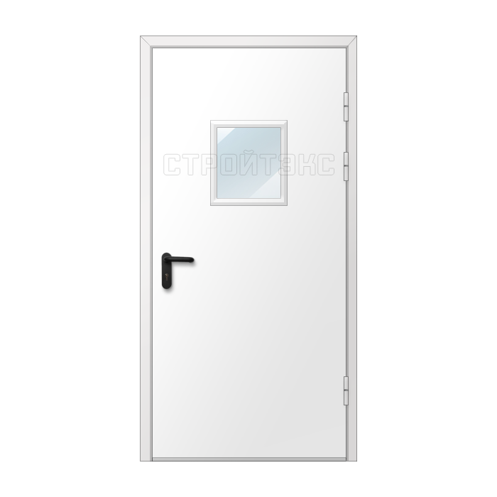 Дверь металлическая рентгенозащитная 2,5 Pb с остеклением