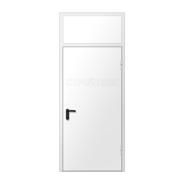 Дверь противопожарная металлическая EIS60 с фрамугой